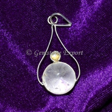 Crystal Quartz Ball Pendants