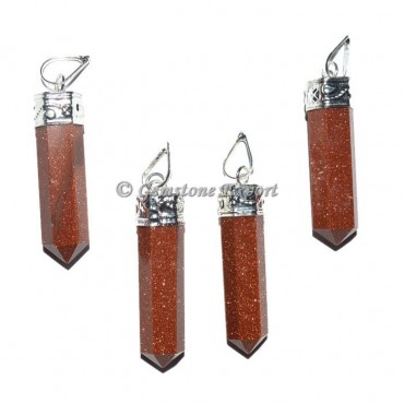 Sunstone Pencil Pendant