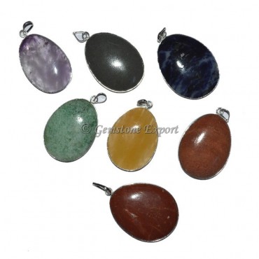 Eggs Shape Oval Pendant