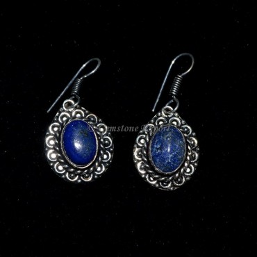 Lapis Lazuli Oval Earing