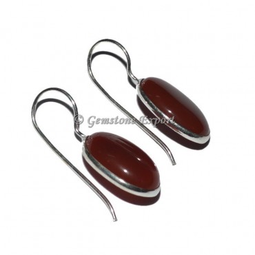 Red Onyx Earrings