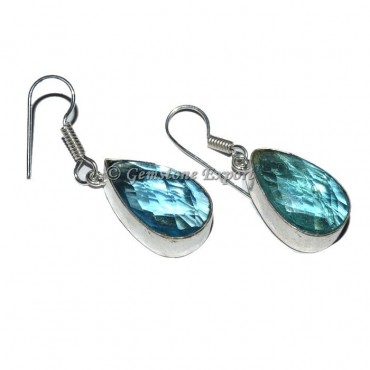 Healing Faceted Gemstone Earrings