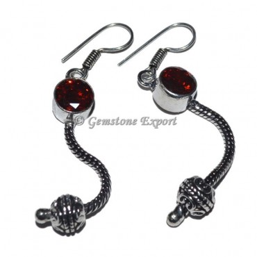Garnet Gemstone Earrings