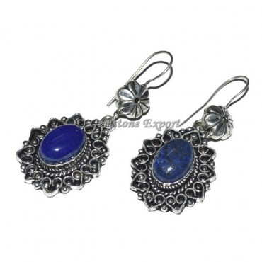 Lapis Lazuli Healing Stone Earrings