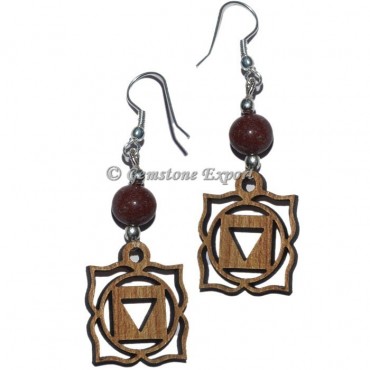 Root Chakra Symbols Earrings