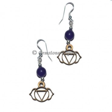 Third Eye Seven Chakra Earring