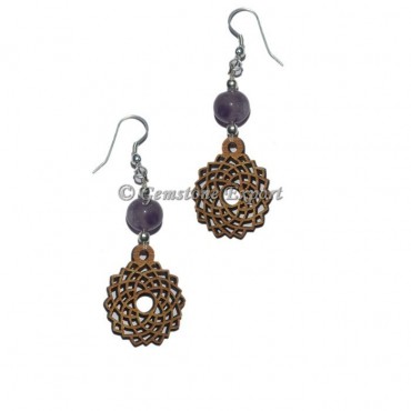 Crown 7 Chakra Earring