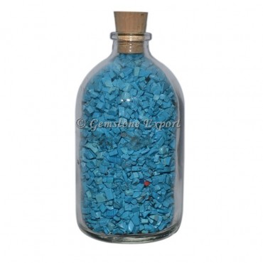 Turquoise Big Size Gems Bottle