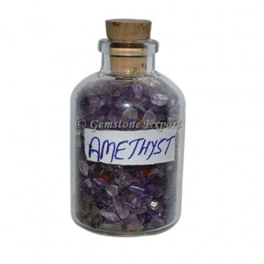 Amethyst Mini Gems Bottle