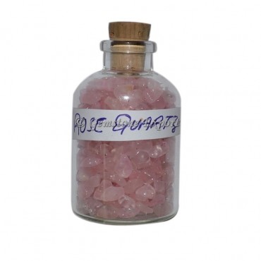 Rose Quartz Mini Gems Bottle