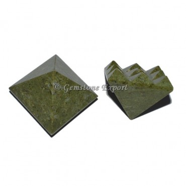 Pyrite Lemurian 9 Cut Vastu Pyramid