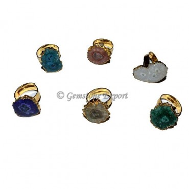 Solar Stone Rings