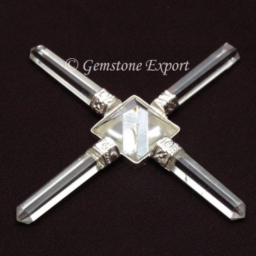 Crystal Quartz Pyramids Generator