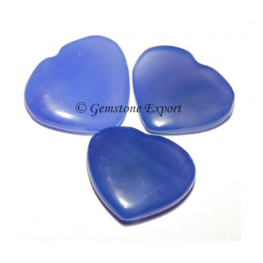 Chalcedony Small Hearts