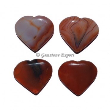 Carnelian Small Hearts