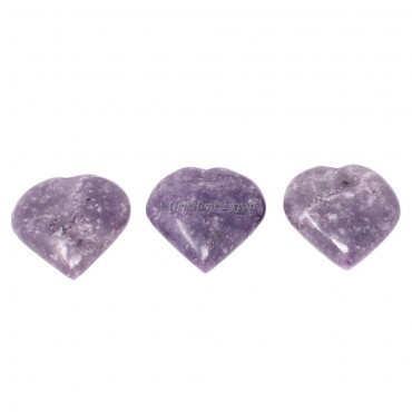 Lepidolite Big Hearts