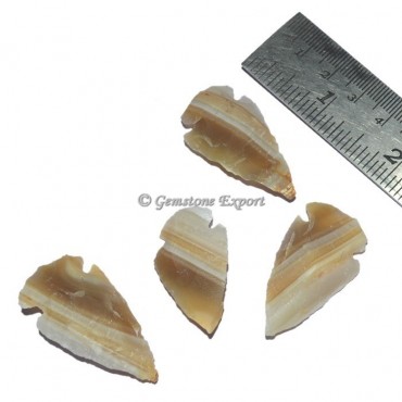 Banded Agate Arrowheads