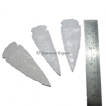 Crystal Quartz 3 Inch Arrowheads