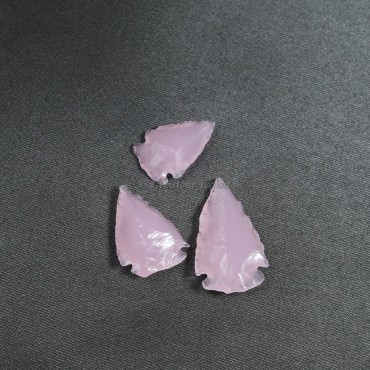 Rose Quartz 2 Inch Arrowheads