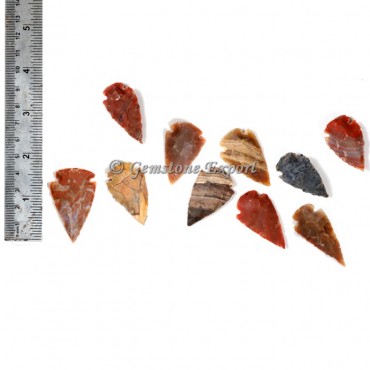 Agate  Arrowheads 1.50 to 2.00 Inch