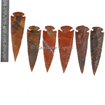 Agate Arrowheads 5 Inch