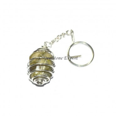 Vasonite Cage Tumbled Keyring