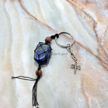 Lapis Lazuli Keychain