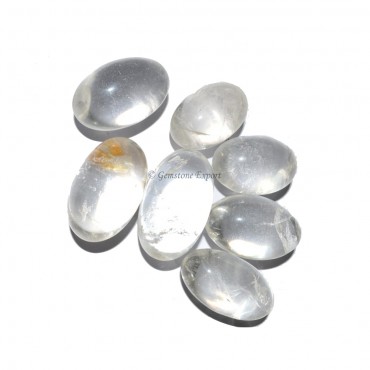 Crystal Quartz Shivalingam