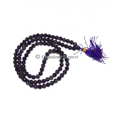 Amethyst Faceted Jap Mala