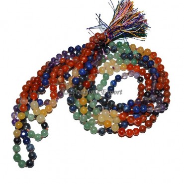 Chakra Stone Jap Mala 6mm