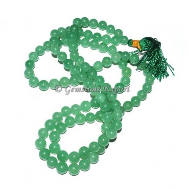 Green Aventurine Japa Mala