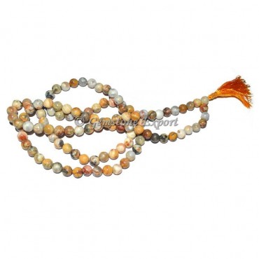 Picasso Jasper Japa Mala