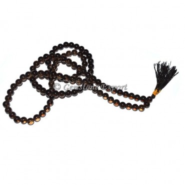 Smokey Quartz Japa Mala