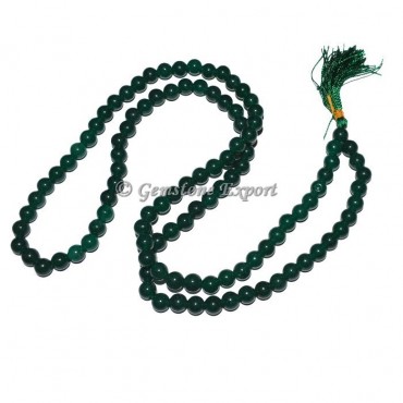 Green Jade Japa Mala