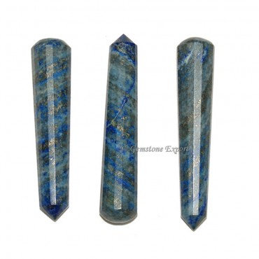 Lapis Lazuli 16 Faceted Massage Wands