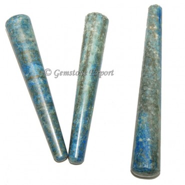 Lapis Lazuli Plain Massage Wands