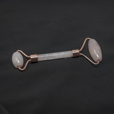 Rose Quartz Face Roller Massage Wands