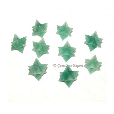 Green Aventurine Merkaba Star