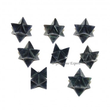 Blue Aventurine Merkaba Star