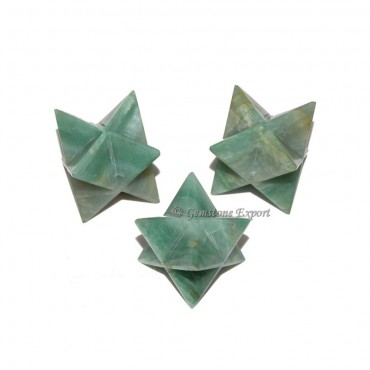 Green Aventurine Big Merkaba Star