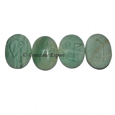 Green Aventurine Arch Angel Natural Polished Set