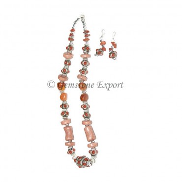 Synthetic Stones Fashion Necklace