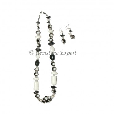 Synthetic Stones Fashion Necklace