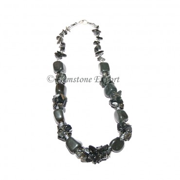 Black Agate Fashion Necklace