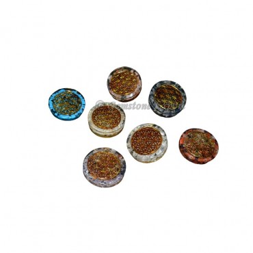 Flower Of Life Orgone Disc Set