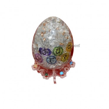 Orgone Printed Chakra Egg Set