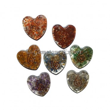 Orgone Chakra Puffy Heart Set