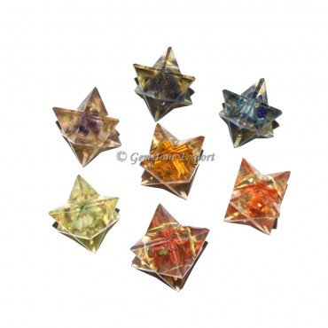 Seven Chakra Orgone Merkaba Star