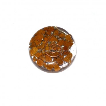 Orgone Jasper Disc