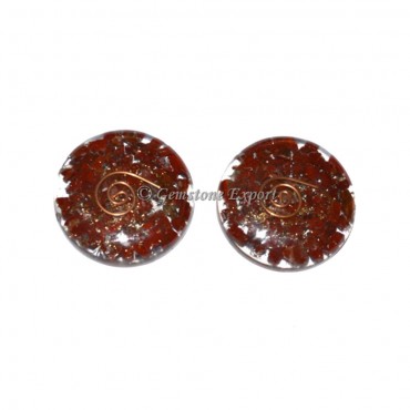 Orgone Red Jasper Disc